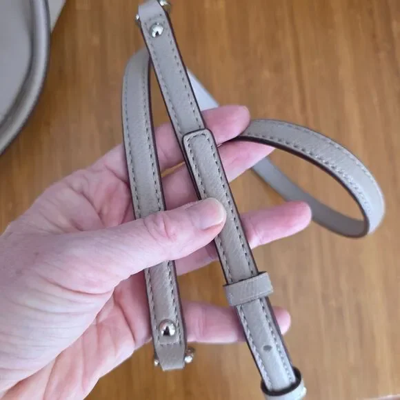 Coach Mini Christie Carryall Purse F34797 Taupe Crossbody Leather Clean EUC￼ - Picture 7 of 16